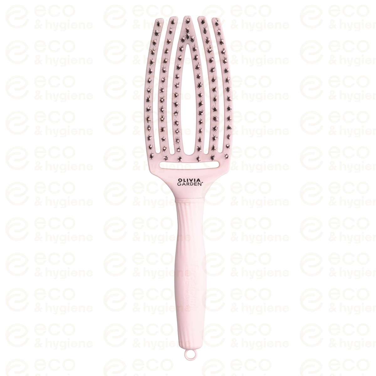 Szczotka do rozczesywania Olivia Garden Fingerbrush Combo Medium Pastel Pink