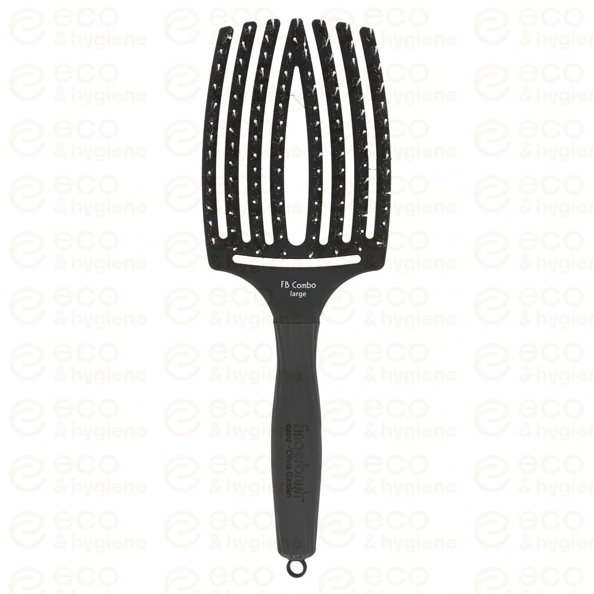 Szczotka do rozczesywania Olivia Garden Fingerbrush Combo Large Black