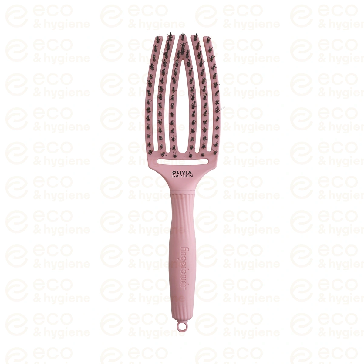 Szczotka do rozczesywania Olivia Garden AMAZONKI "Róż po zdrowie" Fingerbrush Boar&Nylon 2024 Soft Pink