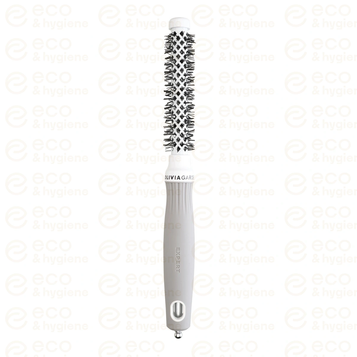 Szczotka do modelowania Olivia Garden EXPERT BLOWOUT SHINE White&Grey 15