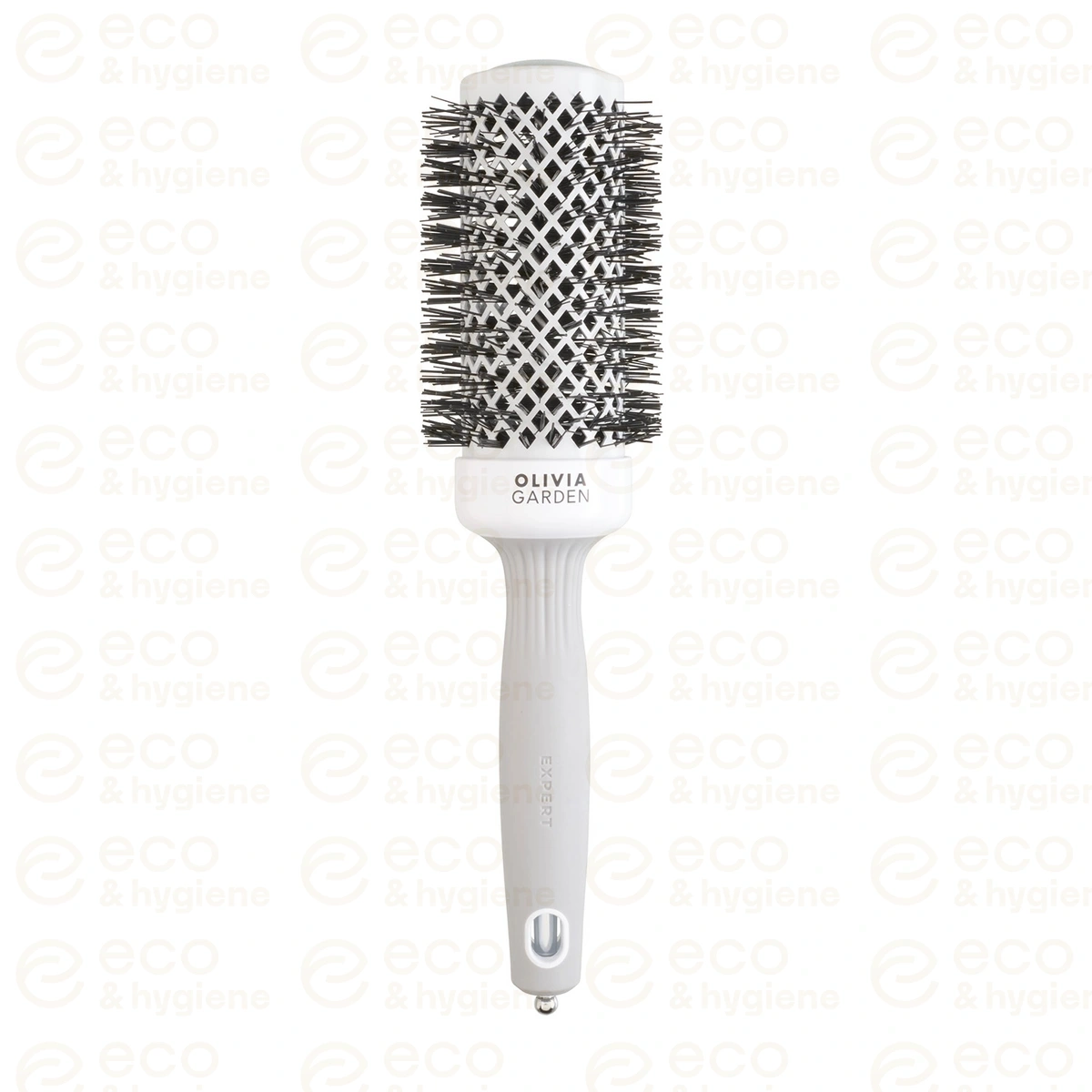 Szczotka do modelowania Olivia Garden EXPERT BLOWOUT SHINE White&Grey 45