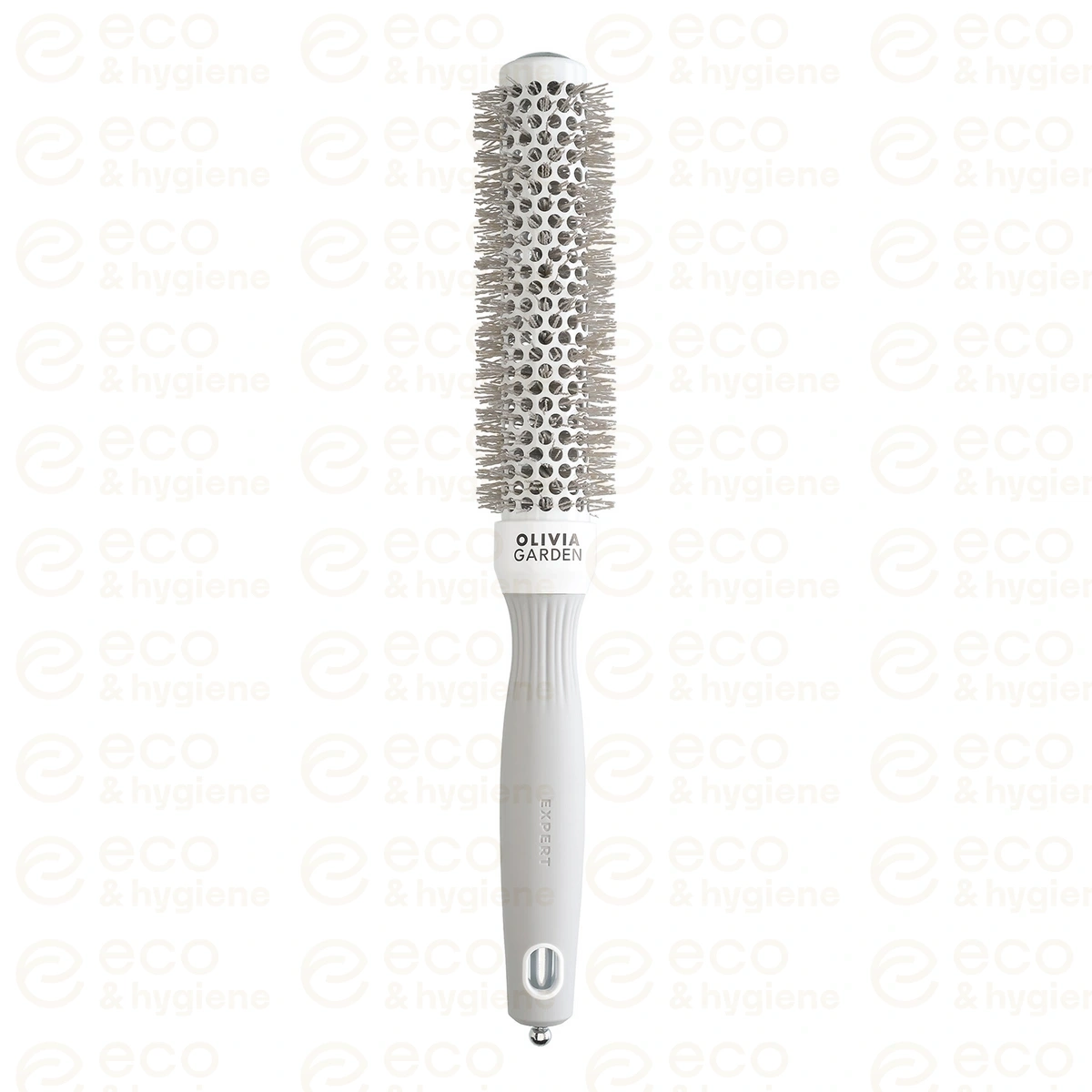 Szczotka do modelowania Olivia Garden EXPERT BLOWOUT SPEED Wavy Bristles White&Grey 25