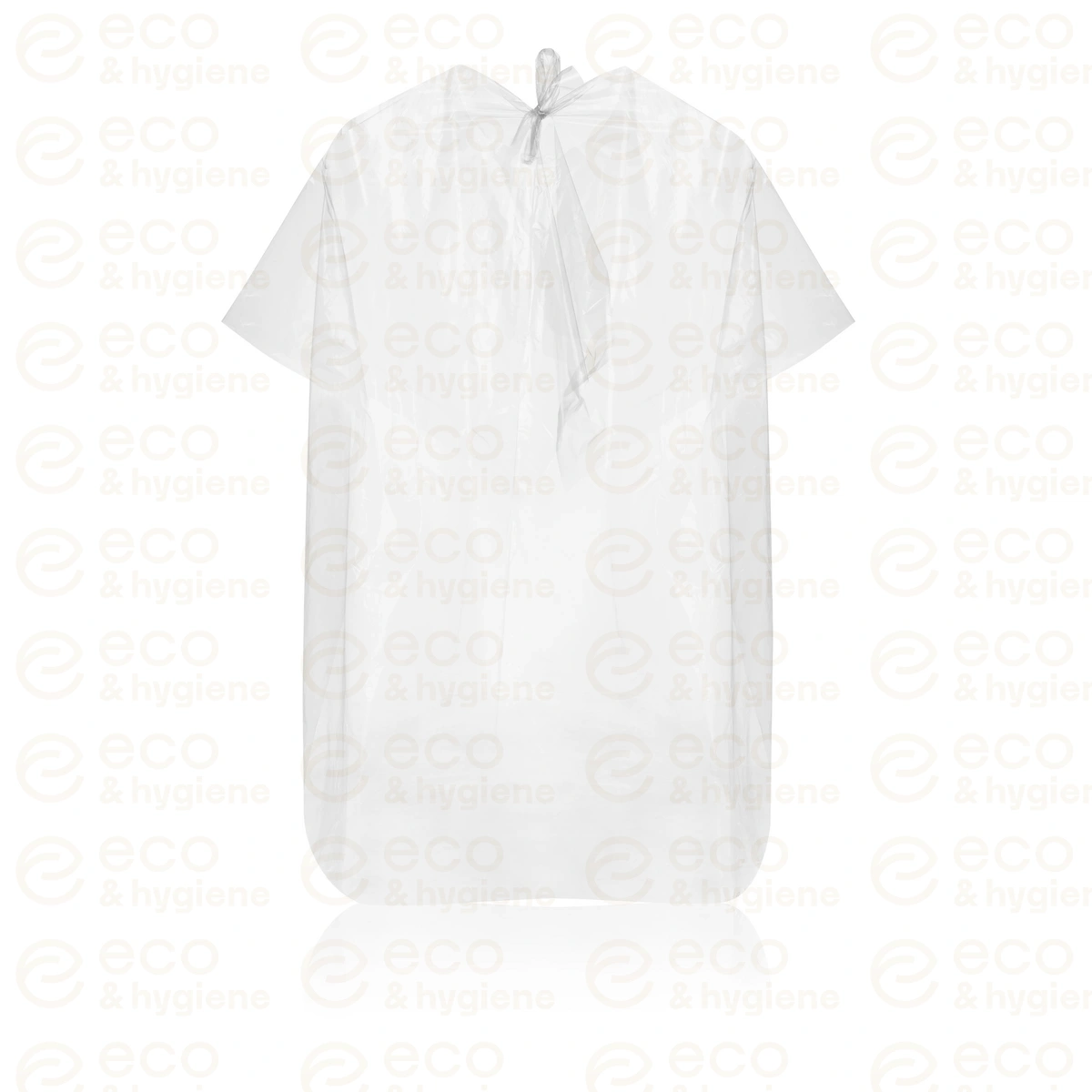 Pelerynki fryzjerskie jednorazowe foliowe BEZBARWNE ECONOMIC – 50 szt.