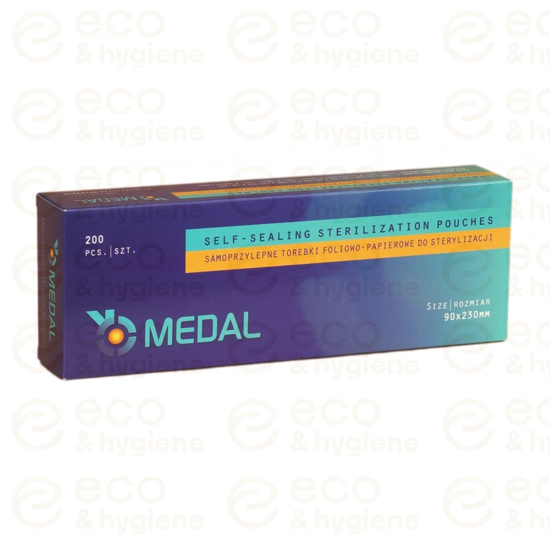 Torebki foliowo-papierowe do sterylizacji 90mm x 230mm – 200 szt.